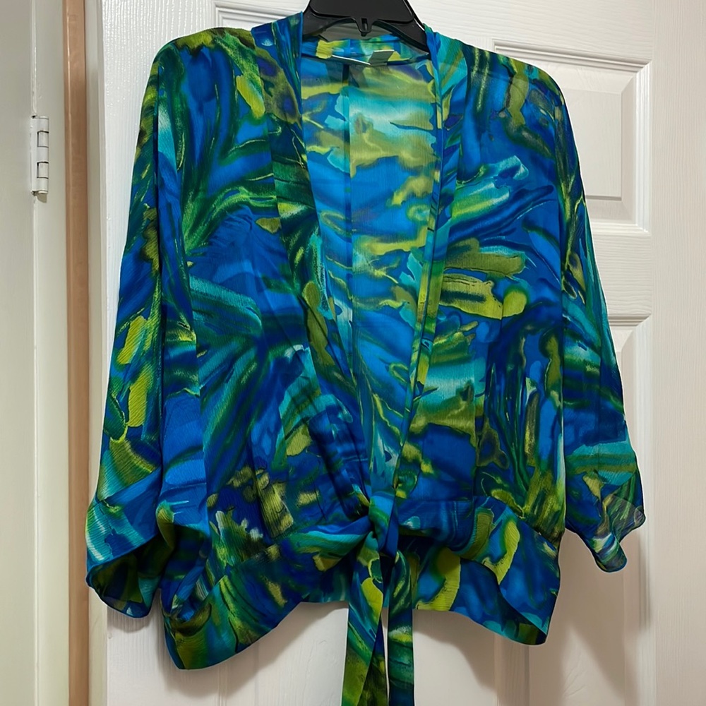 Multi-color over shirt.